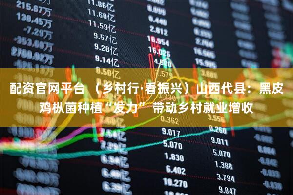 配资官网平台 （乡村行·看振兴）山西代县：黑皮鸡枞菌种植“发力” 带动乡村就业增收